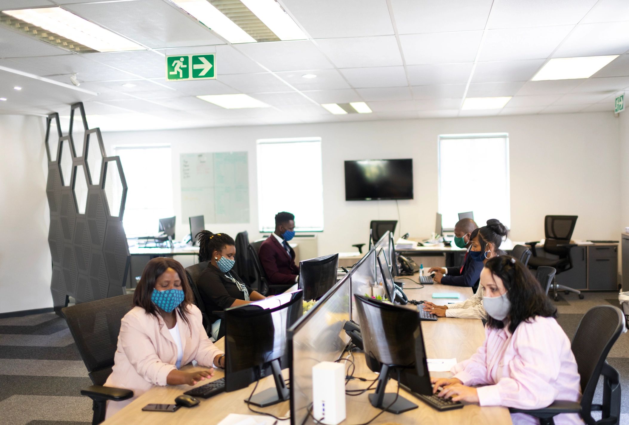 Professional office environment representing maintained facilities